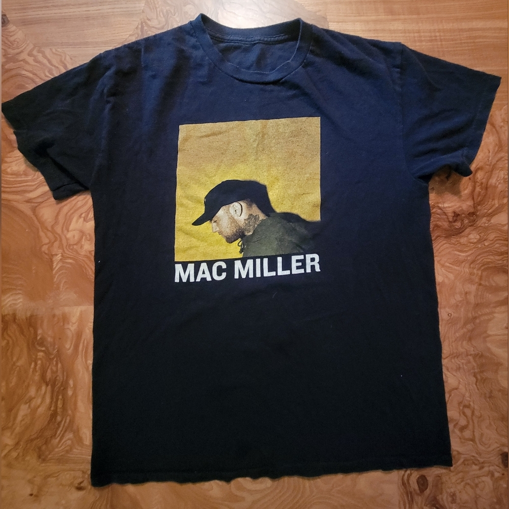 Mac Miller Black Graphic T-Shirt